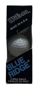 BOX mit 3 WILSON BLUE RIDGE #1 LOGO GOLFBÄLLEN - Bild 1 von 4