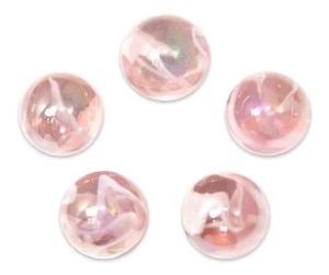 16mm "Medusa Jellyfish" Glass Mega Marbles Players 5/8th" Pk 5 Vacor Iridescent - Picture 1 of 2