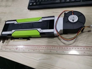Nvidia Tesla P40 24GB GPU GDDR5 PCIE Graphics Accelerator Card with Cooling Fan - Picture 1 of 4