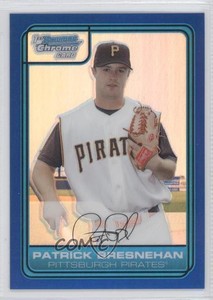 2006 Bowman Draft Chrome Picks Blue Refractor /199 Patrick Bresnehan #DP22