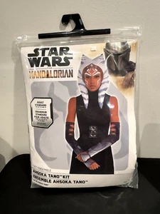 Star Wars The Mandalorian Ahsoka Costume Kit Headpiece Sleeves Cosplay Halloween - Picture 1 of 4