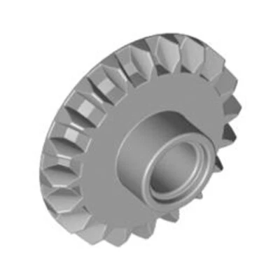 Lego Technic Bricks 20x Medium Stone Grey Z20 Gear Cog Wheel 4558690 87407 NEW - Image 1 of 4