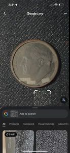 2022 P Dime Struck on Penny Plachet! Rare!! Local coin shop offered 150$ - Picture 1 of 7