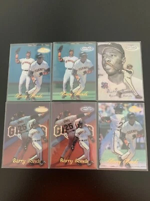 Barry Bonds 1998/1999 Topps Gold Label 6 Card Lot - Image 1 of 2