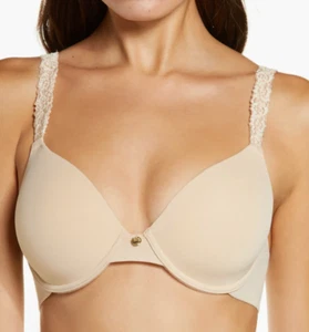 Natori 32G Rose Dream T-Shirt Bra NWOT 731080 Cafe - Picture 1 of 5