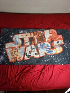 Disney/Stars Wars Beach Bath Towel Cotton 28" X 55" The Last Jedi Print - Picture 1 of 3