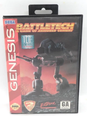 BattleTech: A Game of Armored Combat (世嘉 Genesis, 1994) 完整 cib — 第 1/4 张图片