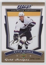 2007-08 Upper Deck MVP Gold Scripts /100 Kevin Bieksa #68