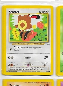SENTRET - 63/75 - Pokemon - Neo Discovery Unltd - quasi nuovo - Foto 1 di 1