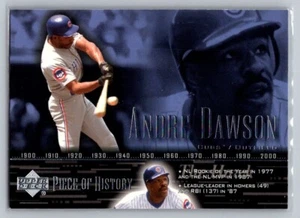 2002 Upper Deck Piece of History Andre Dawson #56 - Picture 1 of 2