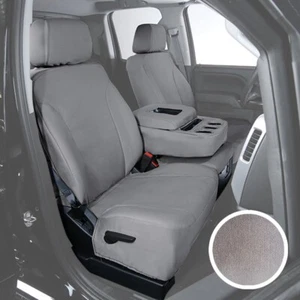 2002 - 2009 Chevy Trailblazer / Rainier / Envoy Gray Canvas Rear Seat Cover - Picture 1 of 1