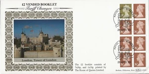 26/4/1999 £2.00 TARIFF CHANGE QUESTA RETAIL BOOKLET- FDC - Picture 1 of 1