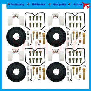 4x Carburetor Repair Kit Diaphragm float For Kawasaki Zephyr ZR550-B1 1990-1993 - Picture 1 of 5