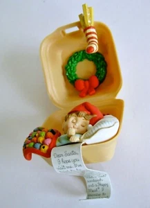 ENESCO McDonalds McHappy Holidays 1st Issue Limited 1990 / 1991 Vintage Ornament - Picture 1 of 10