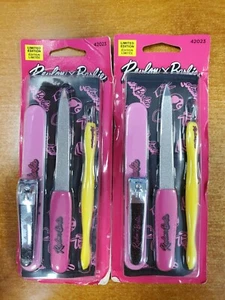 2Pk: Revlon x Barbie Manicure Essentials Kit Limited Edition DAMG BOXES 0234-W3C - Picture 1 of 2