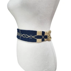 Velma-Van-Garder Vintage Handmade Sash Belt Tan Women’s w/Original Tags - Picture 1 of 10