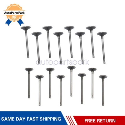 Intake & Exhaust Valves Fits 2010-2017 Chevrolet Equinox Buick Verano 2.4L - Image 1 of 4