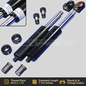 Kit de amortiguadores de repuesto para puerta vertical atornillada de 7,75" y 8 extremos - 500-1000 libras - Imagen 1 de 16