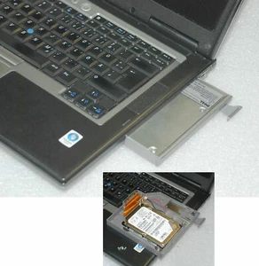 Second 80GB Harddisk with Removable Caddy Dell Inspiron 8500 8600 9100 8T687-A00 - Picture 1 of 1