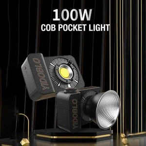 100W COB Light Portable LED Video Light 2700-7500K Fill Light For Live Video - Picture 1 of 12