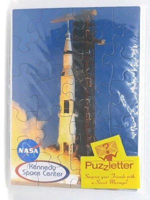 NASA- Kennedy Space Center- Puzzletter (Impact Photographics) Apollo 11- 20 Pcs. - Image 1 of 4