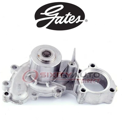 Gates Engine Water Pump for 1992-1993 Lexus ES300 3.0L V6 - Coolant dd Foto 1 de 4