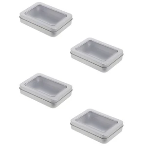  4 PCS USB Storage Box Bride Flash Drive Containers Small for Usbs - Afbeelding 1 van 12