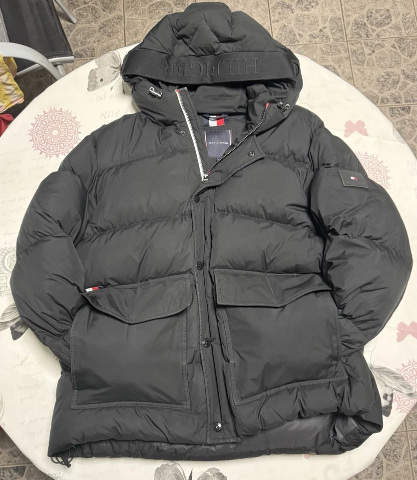 Tommy Hilfiger Winterjacke XXXL Schwarz - Bild 1 von 4