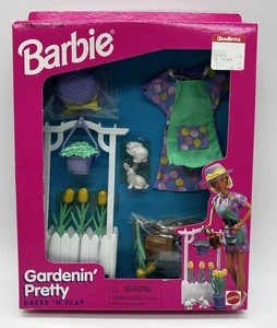Vintage Barbie - Gardenin Pretty Dress 'N Play - Mattel  1997, 67171-92 - Picture 1 of 2