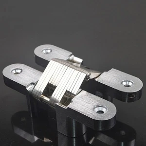 Useful Door Hinges Accessories Dining table Kit Repair 2pcs Concealed Cabinet - Picture 1 of 7
