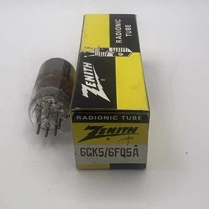 Zenith Radionic Tube 6GK5/6FQ5A New Old Stock In Original Box UNTESTED - Picture 1 of 3