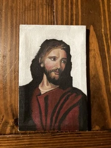 Antique Original Signed Oil Painting “Jesus” - Picture 1 of 5