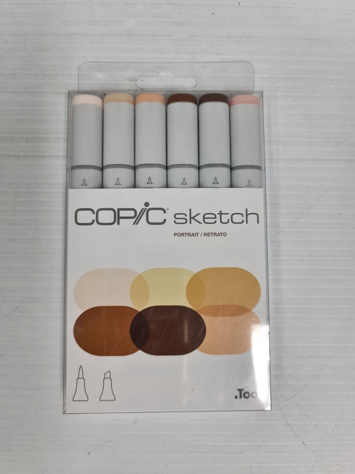 - Copic Sketch PORTRAIT - 6 Pack Set - Made in Japan