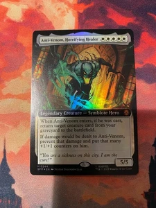 MTG Spider Man Anti Venom Horrifying Healer Extended Art Foil - Picture 1 of 1