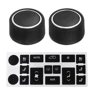 Perillas de Control Audio + Radio Climatizador Botón Adhesivo Reparación Para Cadillac Escalade - Imagen 1 de 7