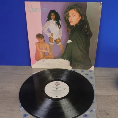 VANITY 6 LP Vinyl Record Album Wb Poly Inner 1982 Prince Nasty Girl G/ G+ - Image 1 of 3