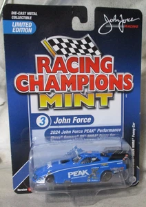 Racing Champions John Force 2024 Peak NHRA Camaro F/C  1:64 Rubber Tires - Picture 1 of 4
