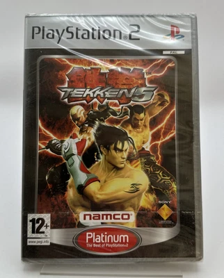 PS2 Tekken 5 - Platinum, New And Factory Sealed *Cracked Case* - Image 1 of 4