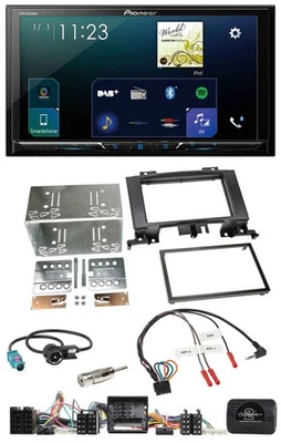 Pioneer Lenkrad Bluetooth USB 2DIN DAB Autoradio für Mercedes Sprinter Audio 5 2 - Bild 1 von 4
