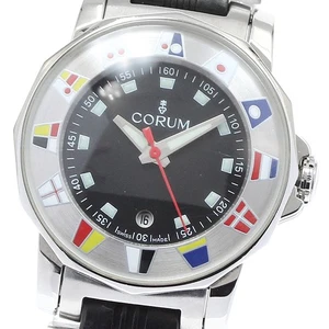 CORUM Admirals cup 039.430.20 Date black Dial Quartz Ladies Watch_907746 - Picture 1 of 6