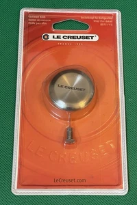 Le Creuset 1.5” 37mm Small Round Stainless Steel Cookware Knob - Picture 1 of 4