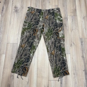 Cabela's Camo Pants Zonz Woodlands Men’s 42x32 cargo hunting camouflage A+ - Picture 1 of 7
