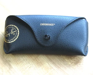 Ray-Ban Replacement Black Sunglasses Glasses Snap CASE ONLY NICE! - Picture 1 of 2