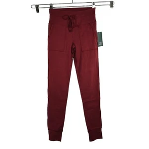 Wild Fable Lightweight Sweatpants Jogger Women Size XS Red Maroon Pockets NEW - Picture 1 of 6