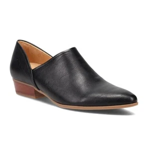 Naturalizer Womens 12 M Black Faux Leather Slip On Loafers NIB HP5 - Picture 1 of 4