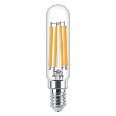 Philips LED Filament 6.5W (60W) Tubular T20 806lm Clear Warm White 2700K Non-... - Image 1 of 2