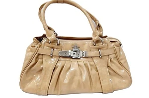 Vintage lady's handbag, brown leather(15.2) - Picture 1 of 12