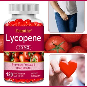 Lycopin-Softgels 40 mg zur Unterstützung der Herz- und Prostatagesundheit - Bild 1 von 13