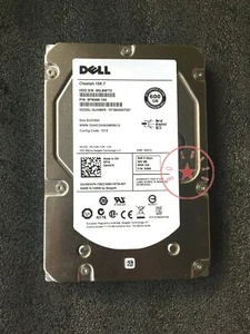Dell Cheetah 15K .7 W347K 0W347K ST3600057SS 600GB 6G 3.5" SAS HDD HARD DRIVE - Photo 1/4