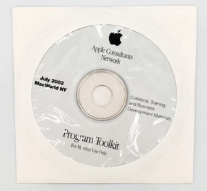 Kit de herramientas del programa de red para consultores de Apple Computer julio 2002 MacWorld NY - Imagen 1 de 5
